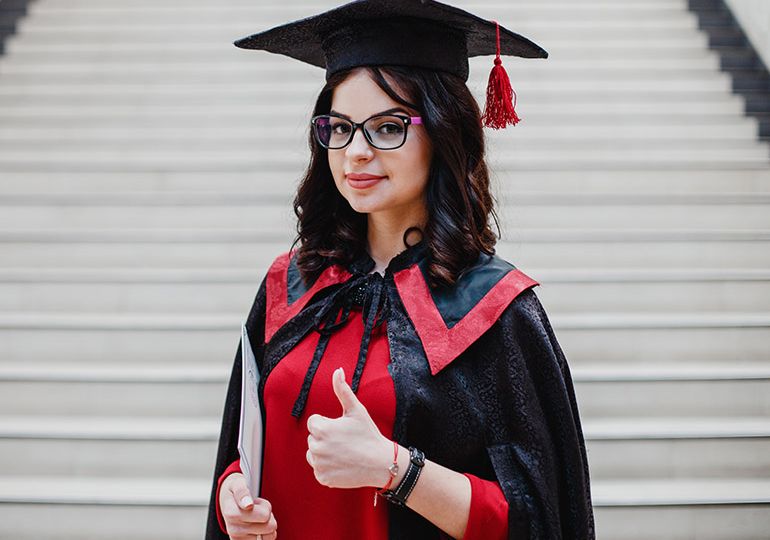 Young,,Successful,And,Happy,Graduate,With,A,Master's,Degree,Shows